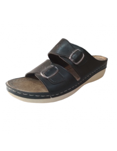 Sandale noire confort –...