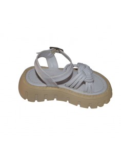 Sandales fille roses avec...