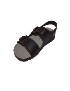 Sandales garçon noires à...