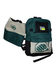 Sac à dos + sac fourre-tout...