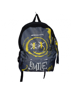Sac à dos gris "Smile"