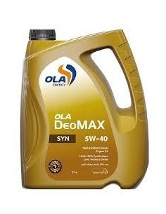 Huile moteur Diesel Lourd DeoMAX SYN 5W-40