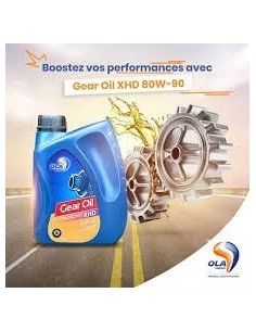 Huile transmission mécanique Gear Oil HD 80W-90