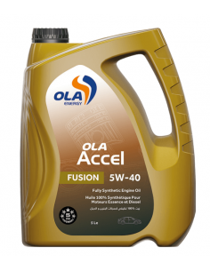 Huile moteur Diesel ACCEL Fusion 5W-40